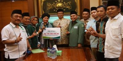 Kader PKB Saweran Bantu Korban Gempa Lombok