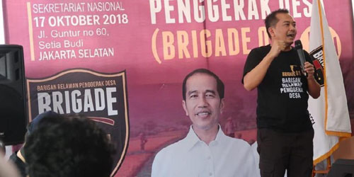 Brigade 01 Targetkan 7 Juta Suara untuk Jokowi-KH Ma`ruf