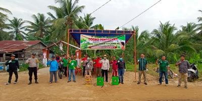 DPC PKB Inhil Kembali Bagikan Sabun Anti Septik dan Lakukan Penyemprotan Disinfektan