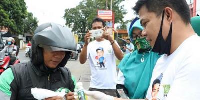 DPW PKB Jabar Bagikan 5000 Paket Sembako di Kota Tasikmalaya
