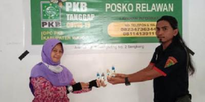 DPC PKB Wajo Terus Berjuang Memutus Mata Rantai Penyebaran Virus Corona