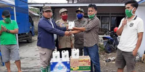 PKB Lebong Semangati Satuan Gugus Tugas Penangan Covid di Perbatasan