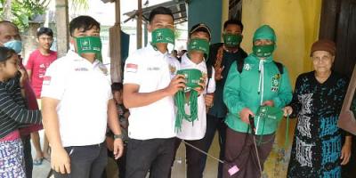  Rumah Disemprot Disinfekran, Warga Desa Percut Ucapkan Terima Kasih ke DPC PKB Deli Serdang