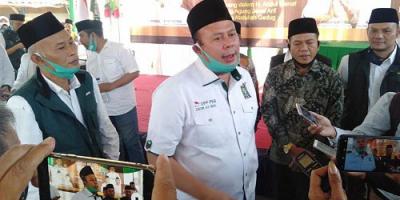 Harlah ke-22, DPC PKB Kabupaten Bandung Ziarah ke Makam Pendiri NU
