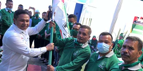 Ketua DPW PKB Riau Kukuhkan DPAC PKB Kuantan Singingi
