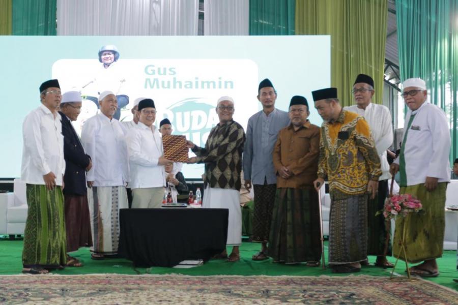 Isi Risalah Kiai Khas Jatim Dukung Gus Muhaimin Pimpin Indonesia