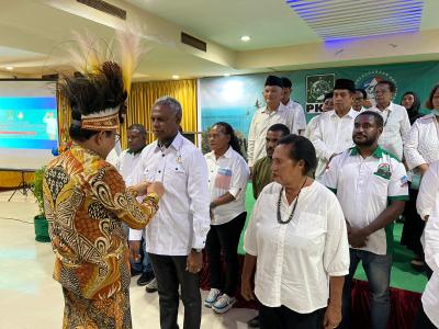 Gus Halim Hadiri Pelantikan Pengurus BERANI Papua Barat Daya di Kota Sorong