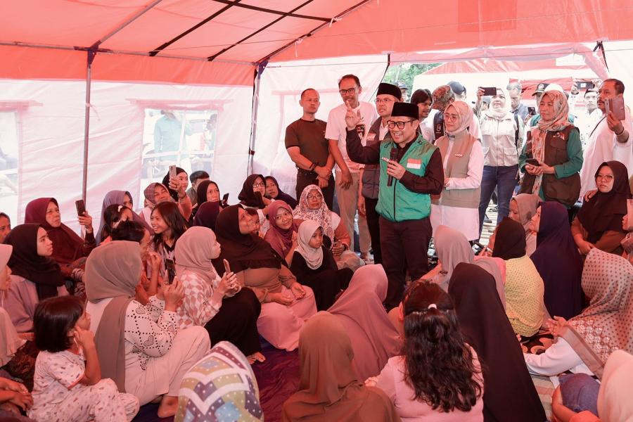 Gus Imin Kunjungi Korban Gempa Sumedang