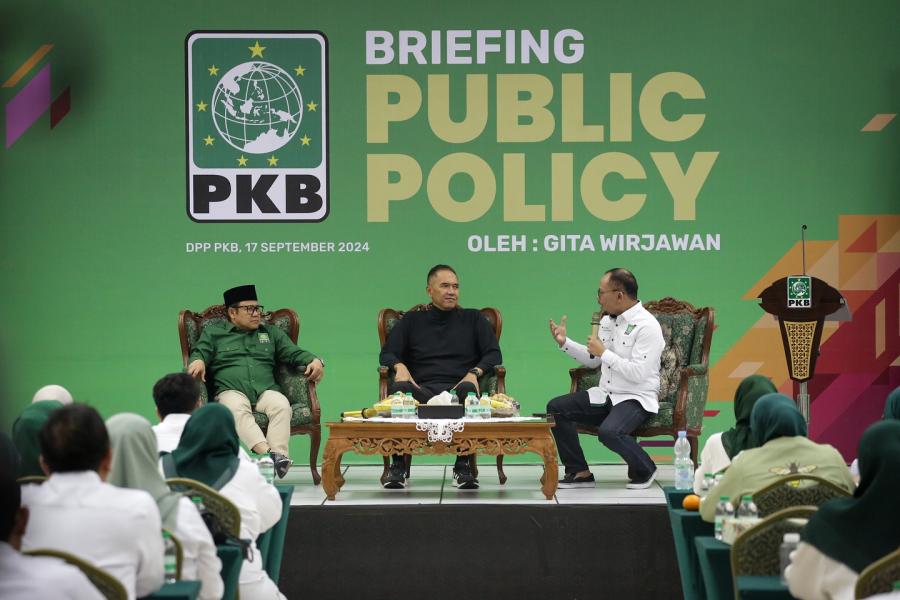 Undang Gita Wirjawan, DPP PKB Gelar Briefing Public Policy