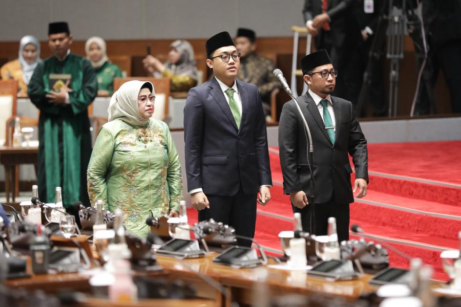 DPR RI Lantik Tiga Anggota Baru Fraksi PKB dari Dapil Jatim II dan IV