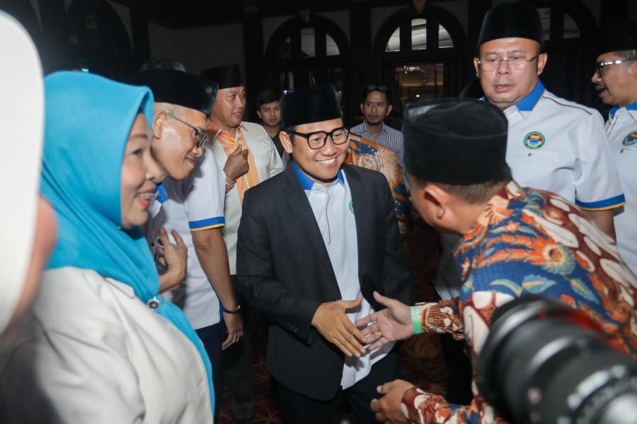 Hadiri Pengukuhan PB IKA PMII, Gus Imin: Energi Dahsyat!