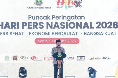 Hadiri HPN 2026, Cak Imin Tegaskan Negara Tak Akan Biarkan Pers Berjalan Sendiri