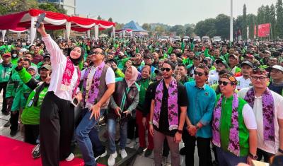 Gelar Gebyar Kemerdekaan untuk Ojol, Rano Alfath: Dukungan untuk Pejuang Jalanan