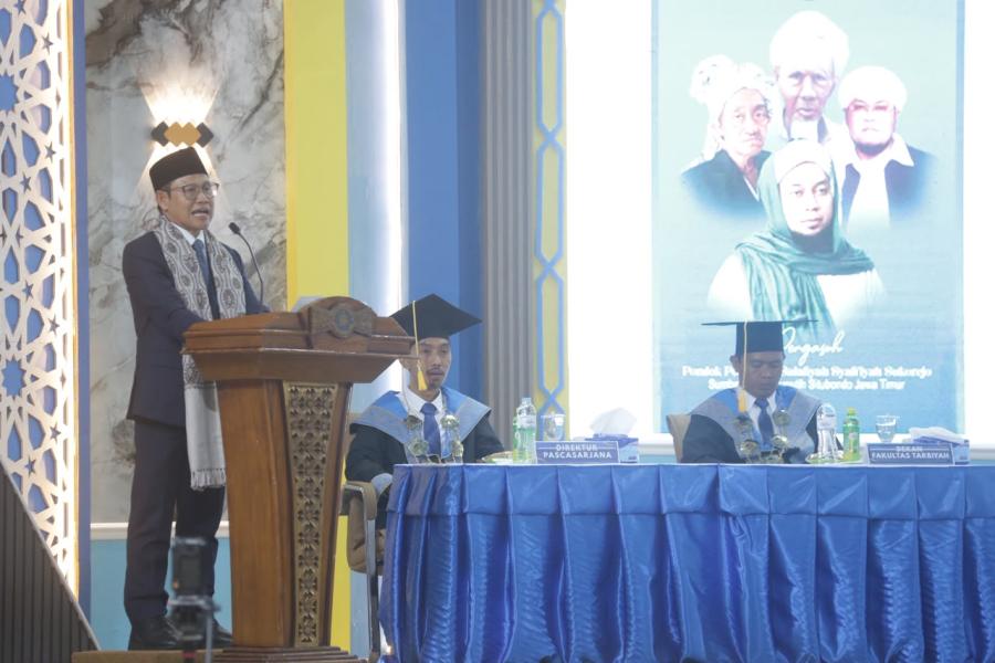 Wisuda Universitas Ibrahimy, Gus Muhaimin Titip Pesan: Jaga Nilai, Berani Berinovasi